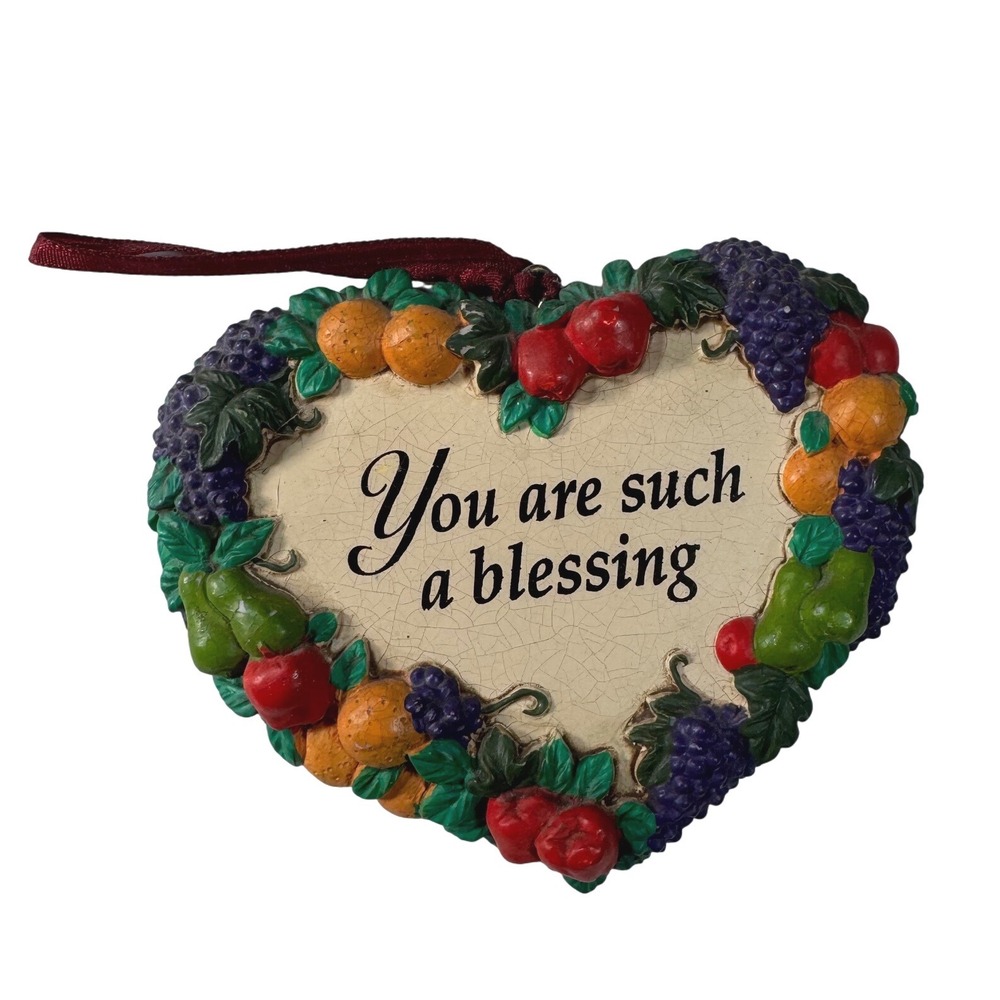 Heartland Samplers Friendship You are such a blessing‎ Ornament #1005